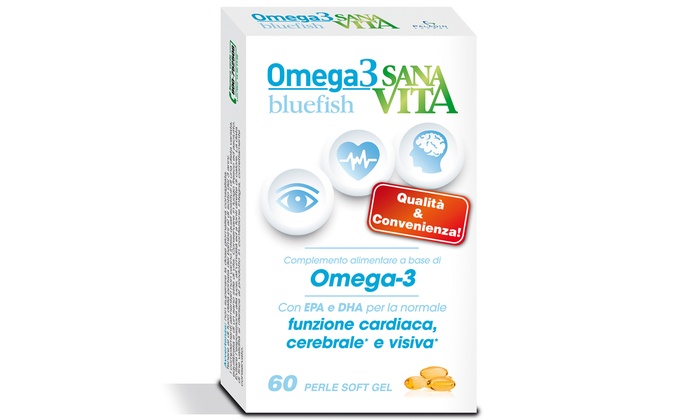 SANAVITA BLUE FISH 60 CAPSULE - Farmaunclick.it
