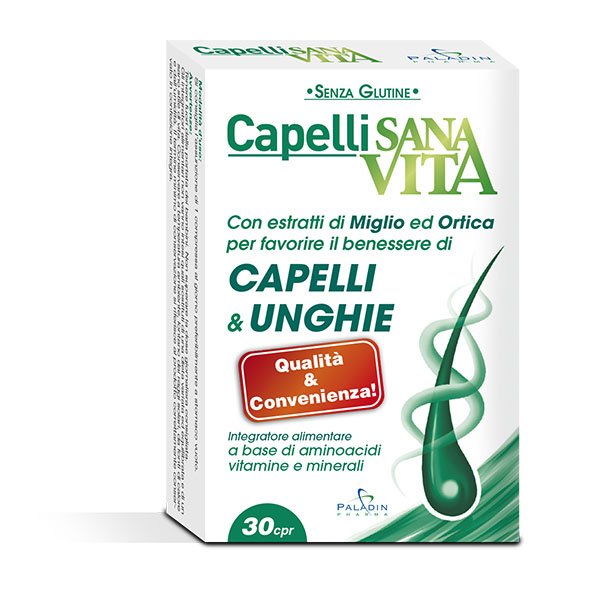 SANAVITA CAPELLI 30 COMPRESSE - Farmaunclick.it