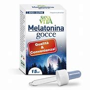 SANAVITA MELATONINA GOCCE 15 ML - Farmaunclick.it