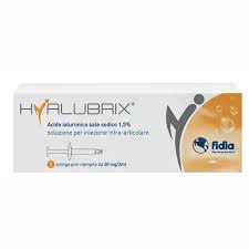 SIRINGA INTRA-ARTICOLARE HYALUBRIX ACIDO IALURONICO 1,5% 30 MG 2 ML NO ETO - Farmaunclick.it