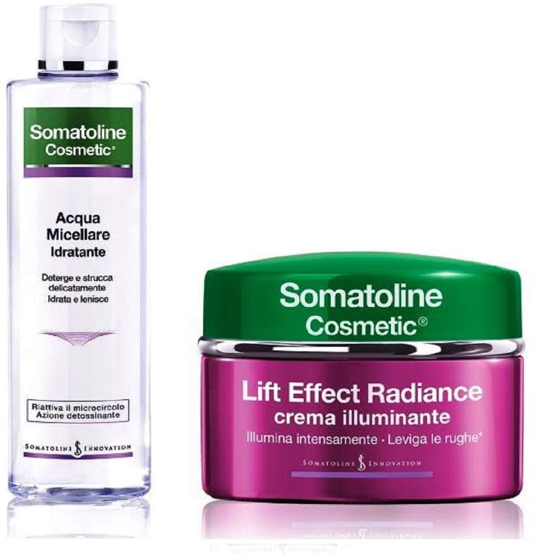 SOMATOLINE C VISO RADIANCE CREMA GIORNO 50 ML + ACQUA MICELLARE 200 ML 2019 - Farmaunclick.it