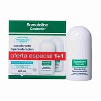 SOMATOLINE COSMETIC DEODORANTE IPERSUDORAZIONE DUETTO ROLL-ON 40 ML + 40 ML - Farmaunclick.it