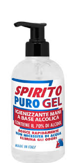 SPIRITO PURO GEL IGIENIZZANTE MANI 500 ML - Farmaunclick.it