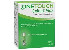 STRISCE MISURAZIONE GLICEMIA ONETOUCH SELECT PLUS 25 STRISCE - Farmaunclick.it