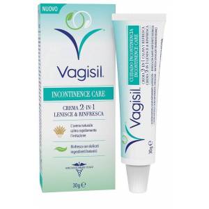 VAGISIL INCONTINENCE CARE CREMA 2IN1 LENISCE & RINFRESCA 30 G - Farmaunclick.it