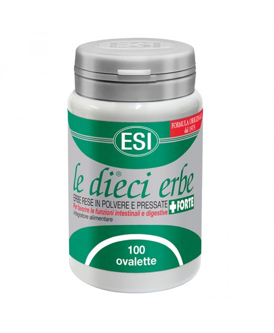 ESI LE DIECI ERBE+FORTE 100 OVALETTE - Farmaunclick.it