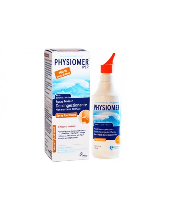 SPRAY NASALE PHYSIOMER CSR IPERTONICO CONFEZIONE DA 135ML - Farmaunclick.it