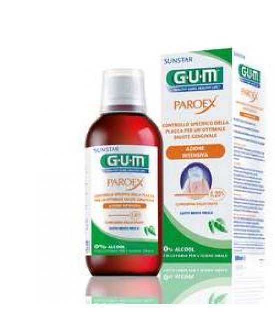 GUM PAROEX 0,2 COLLUTORIO CHX 300 ML - Farmaunclick.it