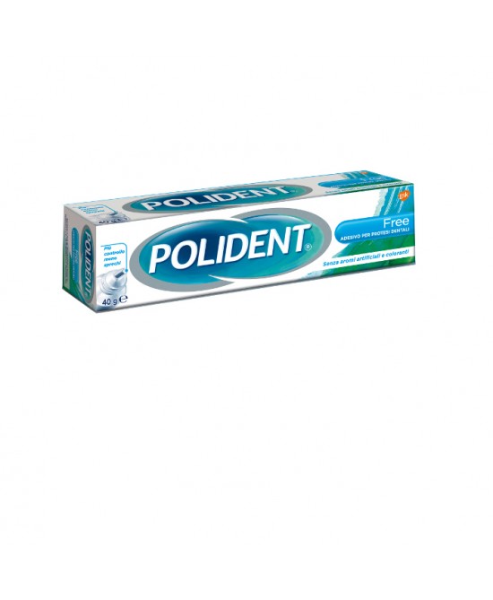 POLIDENT FREE ADESIVO PER PROTESI DENTARIA 40 G - Farmaunclick.it