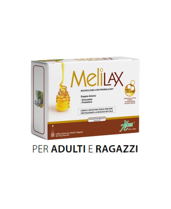 MELILAX ADULTI MICROCLISMI 6 PEZZI 10 G - Farmaunclick.it
