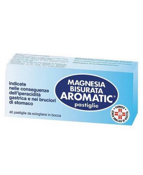 MAGNESIA BISURATA AROM*40CPR - Farmaunclick.it