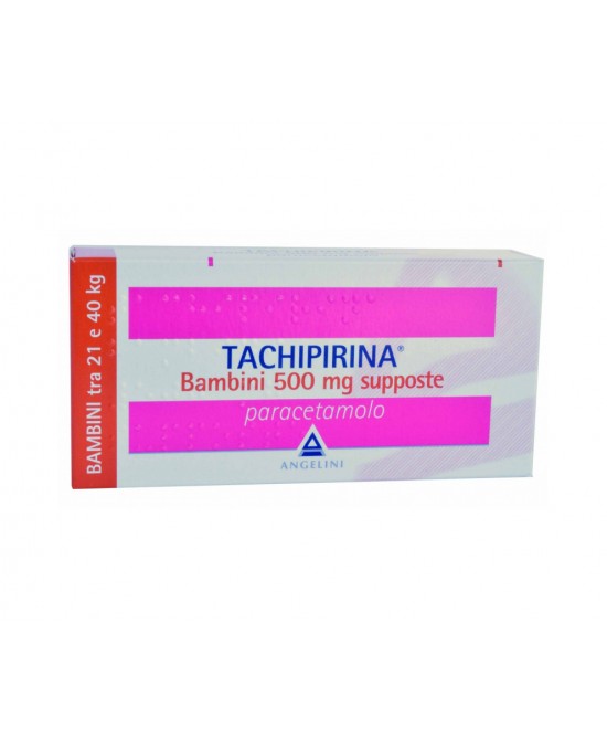 TACHIPIRINA*BB 10SUPP 500MG - Farmaunclick.it