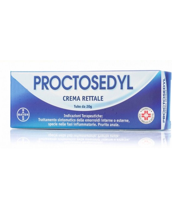 PROCTOSEDYL*CREMA RETT 20G - Farmaunclick.it
