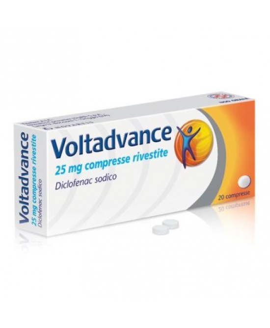 VOLTADVANCE*20CPR RIV 25MG - Farmaunclick.it