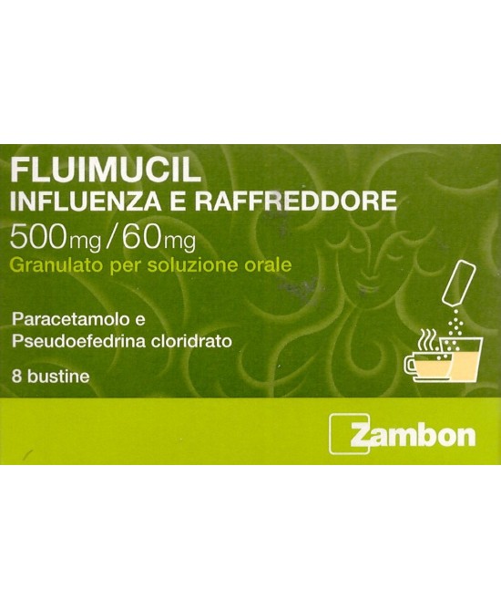 FLUIMUCIL INFLUENZA RAFFR*8BST - Farmaunclick.it