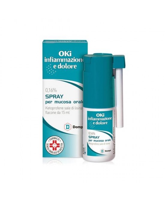 OKI GOLA*OS SPRAY 15ML 0,16% - Farmaunclick.it