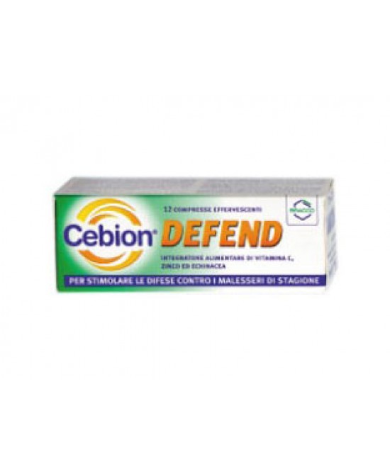 CEBION DEFEND 12 COMPRESSE EFFERVESCENTI - Farmaunclick.it