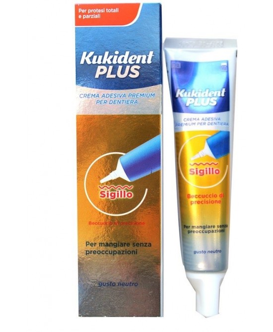 KUKIDENT SIGILLO CREMA ADESIVA PER PROTESI DENTARIE 40 G - Farmaunclick.it