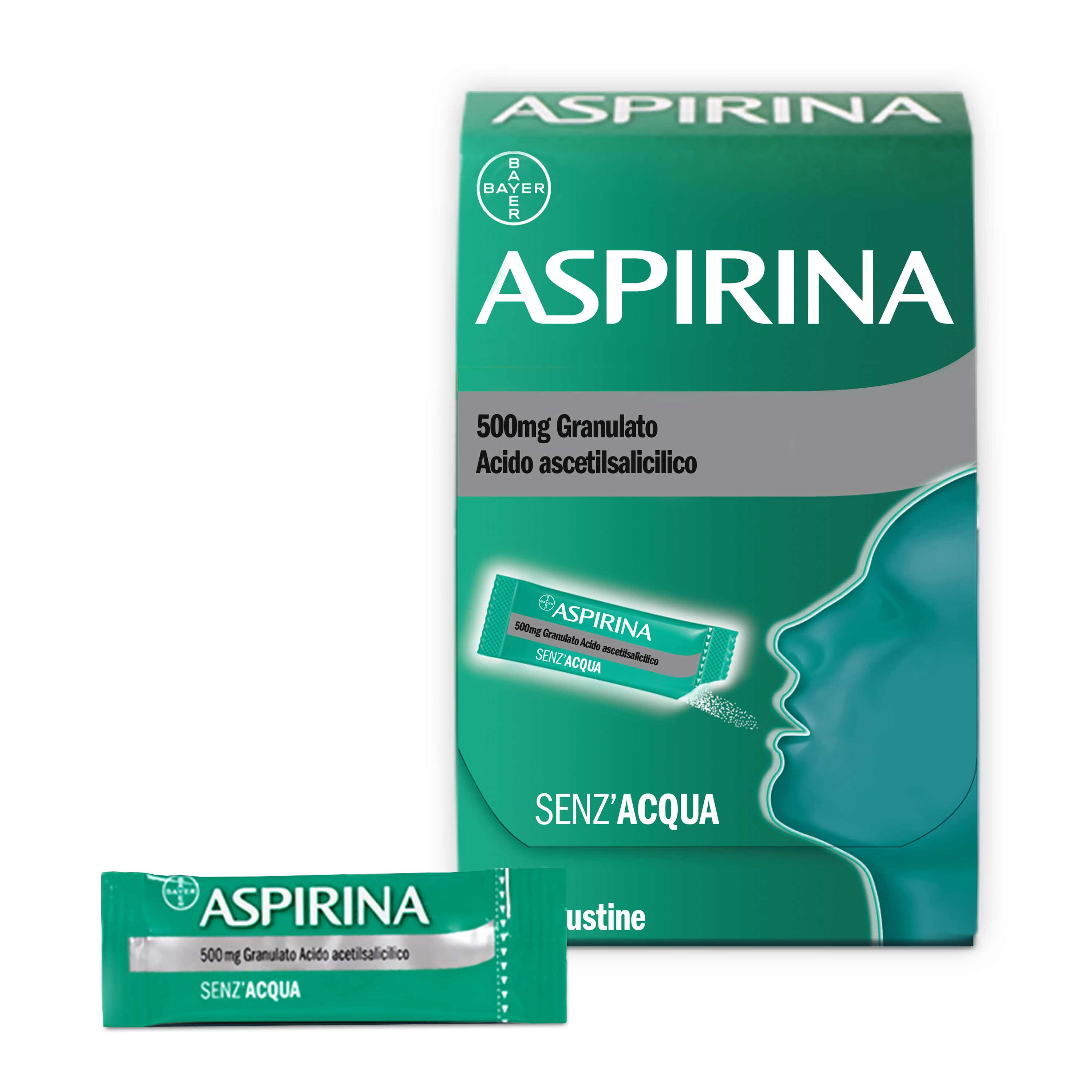 ASPIRINA*OS GRAT 10BUST 500MG - Farmaunclick.it