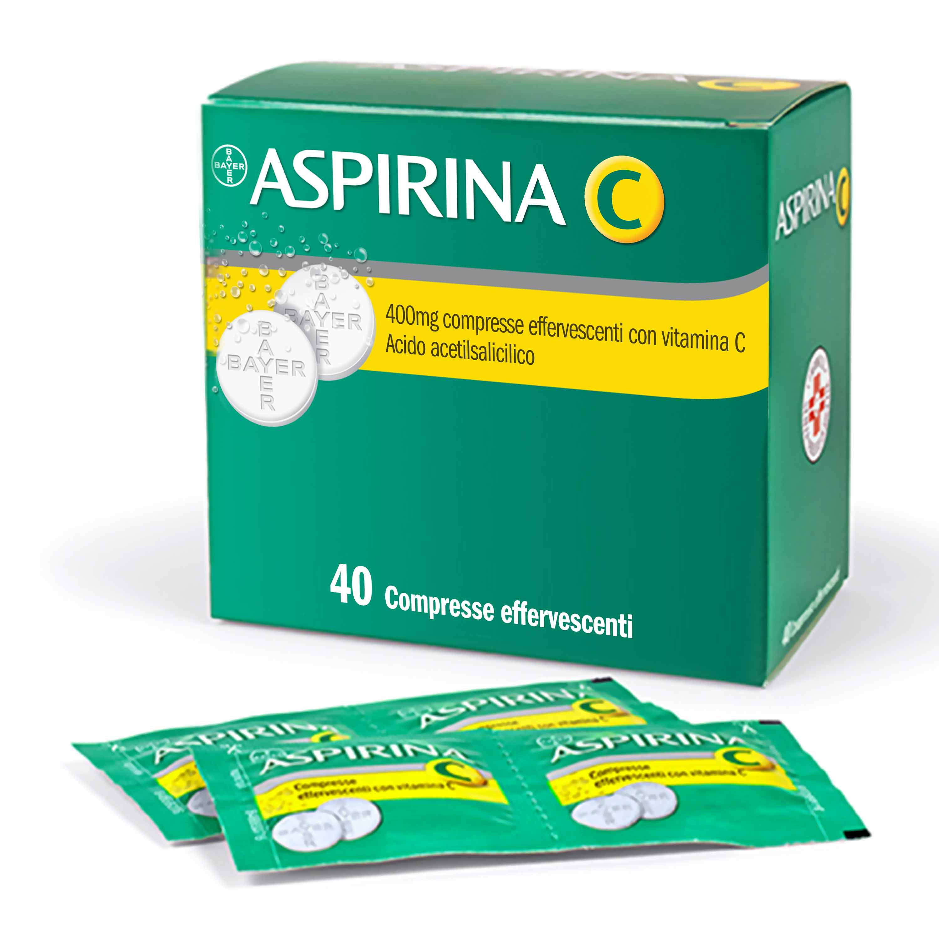 ASPIRINA C*40CPR EFF 400+240MG - Farmaunclick.it