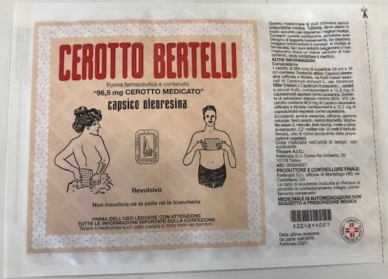 CEROTTO BERTELLI*GRANDECM16X24 - Farmaunclick.it