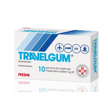 TRAVELGUM*10GOMME MAST 20MG - Farmaunclick.it