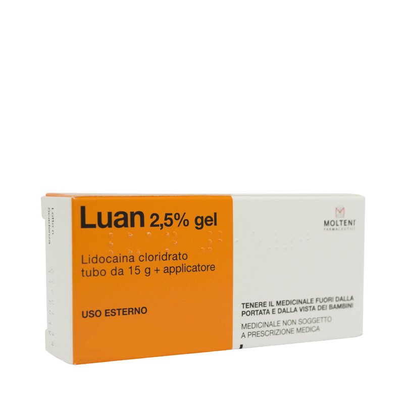 LUAN*GEL 15G 2,5%+APPLICATORE - Farmaunclick.it