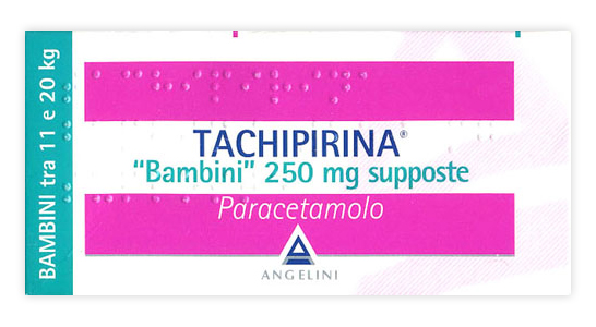 TACHIPIRINA*BB 10SUPP 250MG - Farmaunclick.it