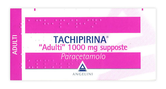 TACHIPIRINA*AD 10SUPP 1000MG - Farmaunclick.it