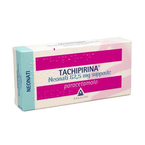 TACHIPIRINA*NEO 10SUPP 62,5MG - Farmaunclick.it