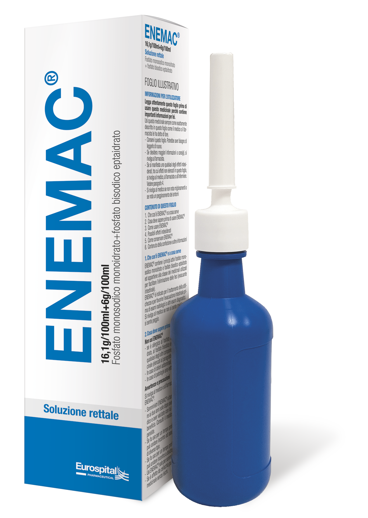 ENEMAC*FL 130ML 16,1+6/100ML - Farmaunclick.it