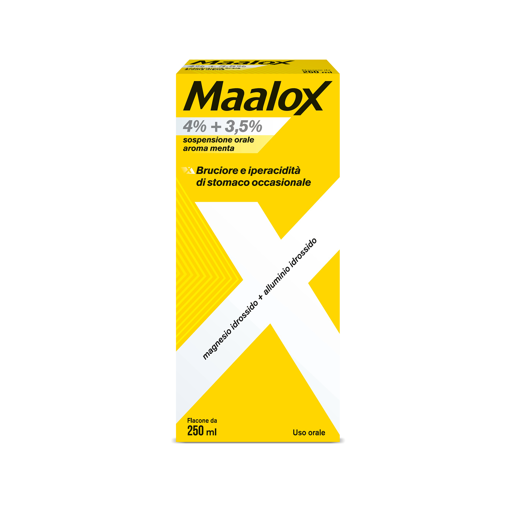 MAALOX*OS SOSP 250ML 4+3,5% ME - Farmaunclick.it