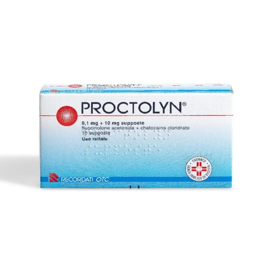 PROCTOLYN*10SUPP 0,1MG+10MG - Farmaunclick.it