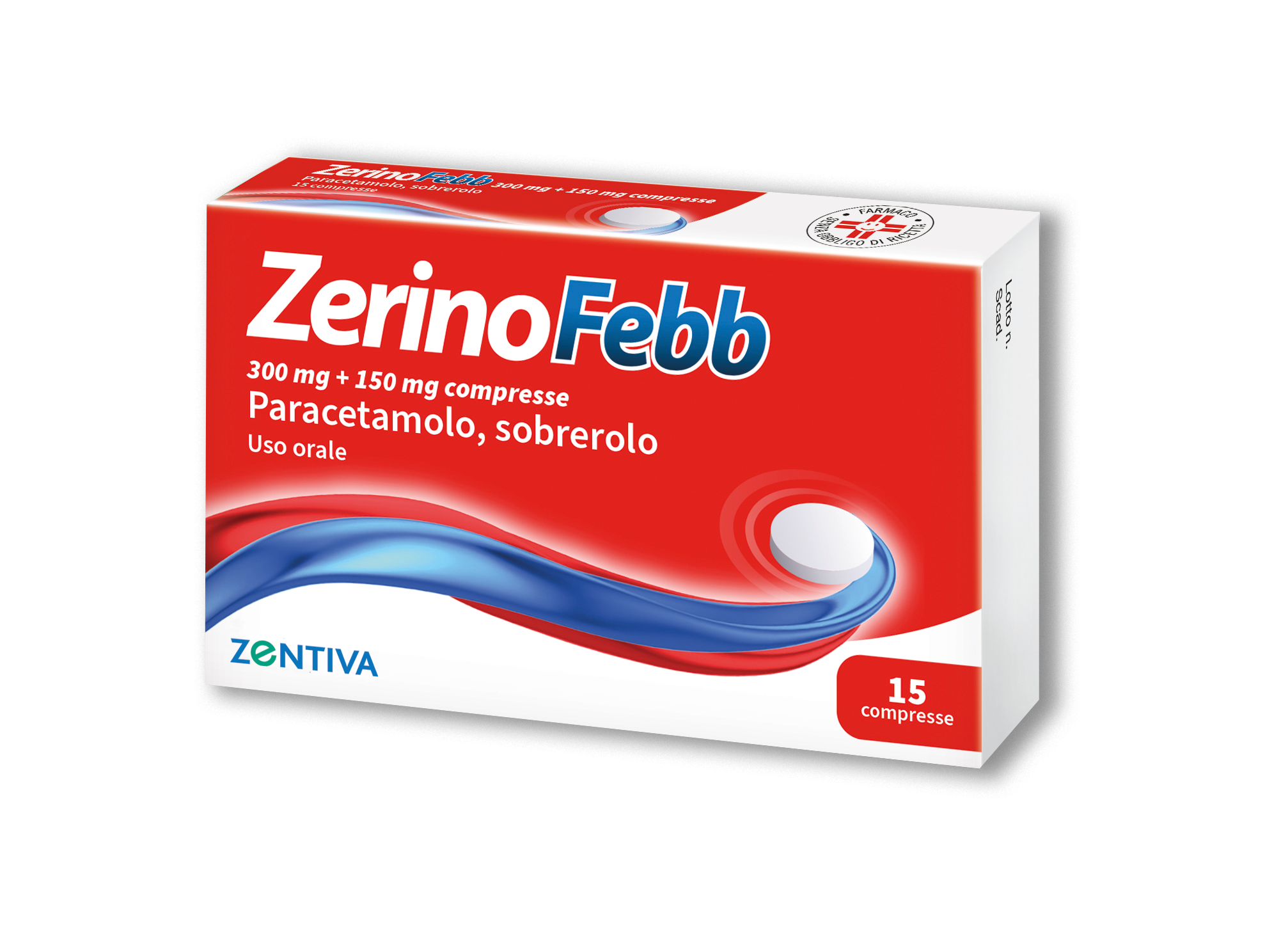 ZERINOFEBB*AD 15CPR 300+150MG - Farmaunclick.it