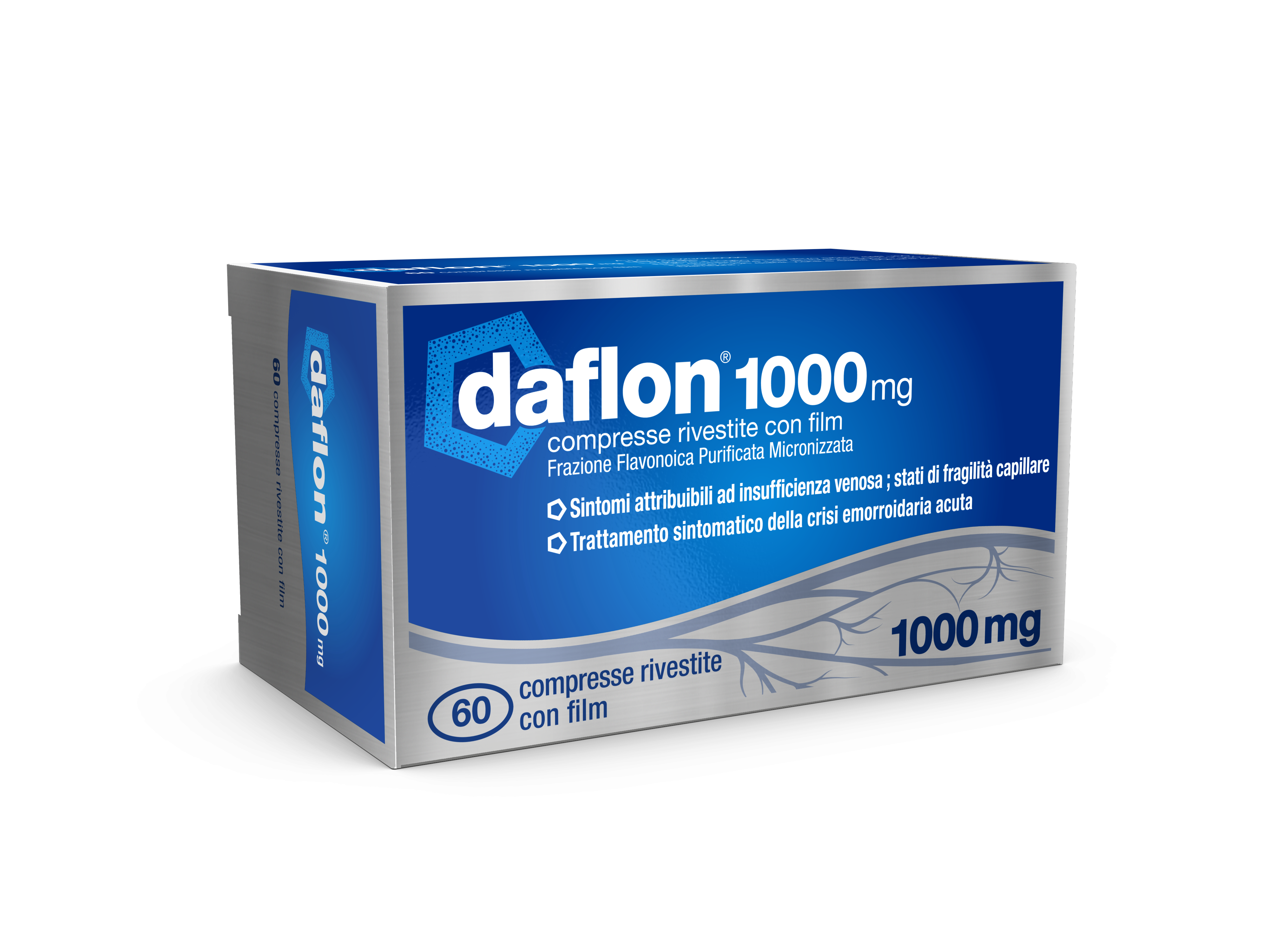 DAFLON*60CPR RIV 1000MG - Farmaunclick.it