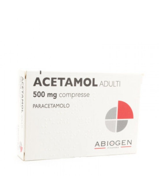 ACETAMOL*AD 20CPR 500MG - Farmaunclick.it