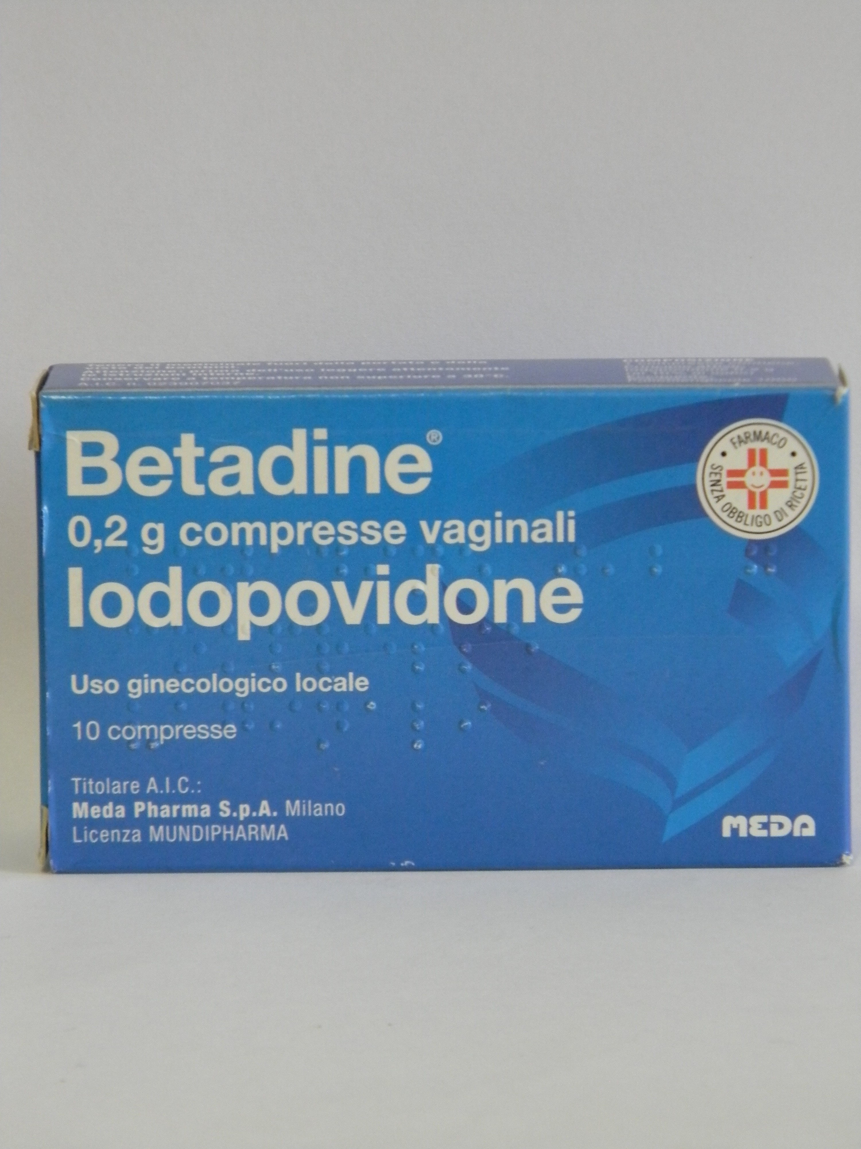 BETADINE*10CPR VAG 200MG - Farmaunclick.it