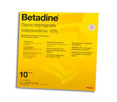 BETADINE*10GARZE IMPREGN 10x10 - Farmaunclick.it