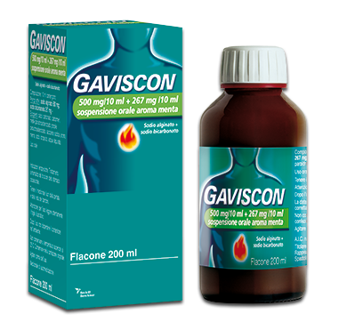 GAVISCON*OS 500+267MG/10ML MEN - Farmaunclick.it