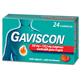 GAVISCON*24CPR FRAG250+133,5MG - Farmaunclick.it