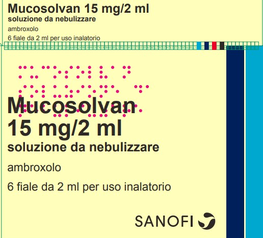 MUCOSOLVAN*NEBUL 6F 15MG 2ML - Farmaunclick.it