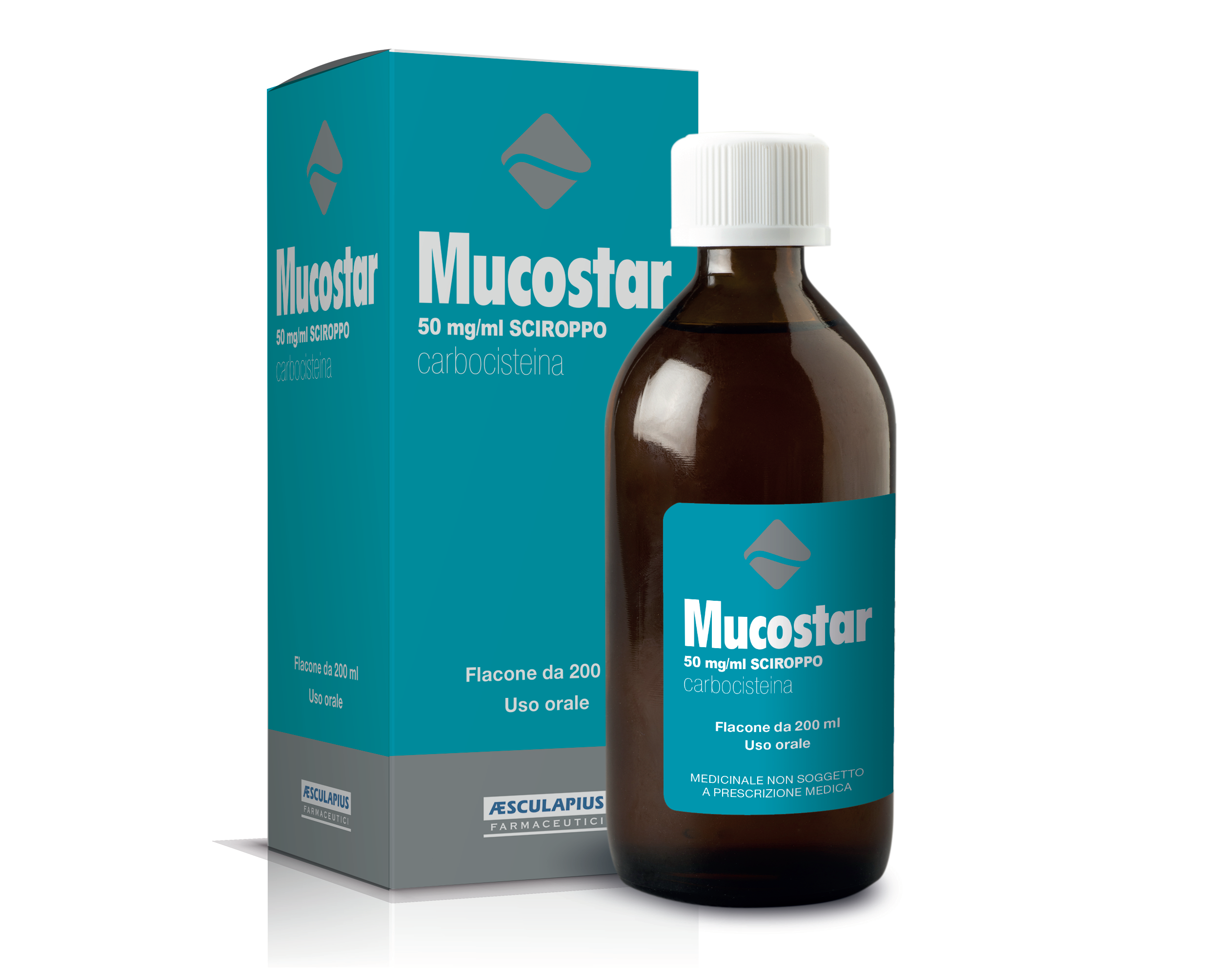 MUCOSTAR*SCIR FL 200ML 50MG/ML - Farmaunclick.it