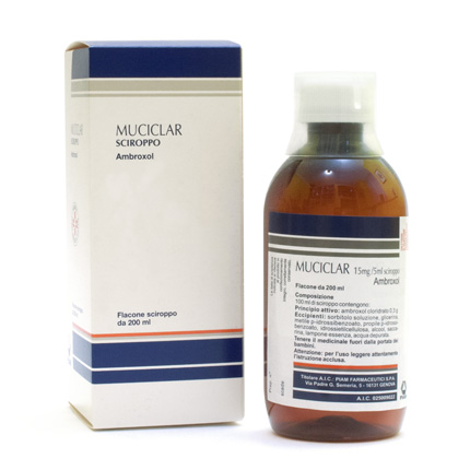 MUCICLAR*SCIR 200ML 15MG/5ML - Farmaunclick.it