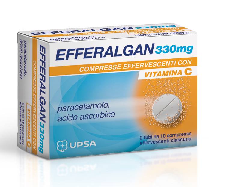 EFFERALGAN*20CPR EFF 330+200MG - Farmaunclick.it