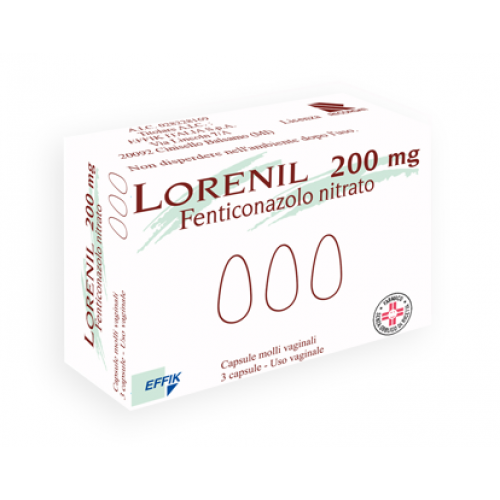 LORENIL*3CPS MOLLI VAG 200MG - Farmaunclick.it