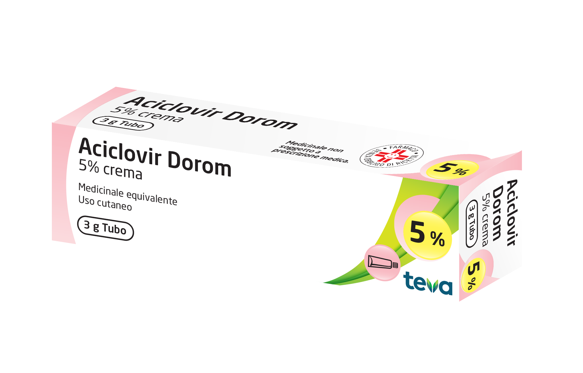 ACICLOVIR DOROM*CREMA 3G 5% - Farmaunclick.it