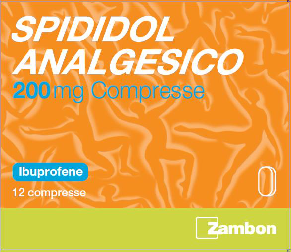 SPIDIDOL ANALG*12CPR 200MG - Farmaunclick.it