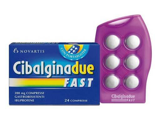 CIBALGINA DUE FAST*24CPR 200MG - Farmaunclick.it
