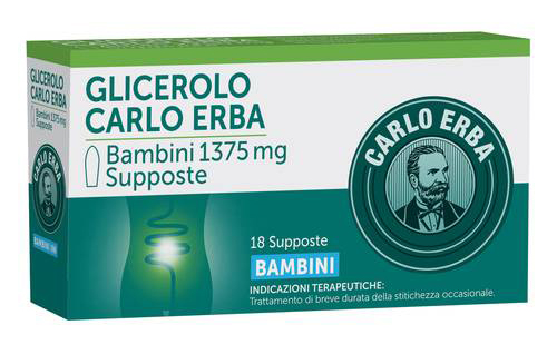 GLICEROLO*BB 18SUPP 1375MG - Farmaunclick.it