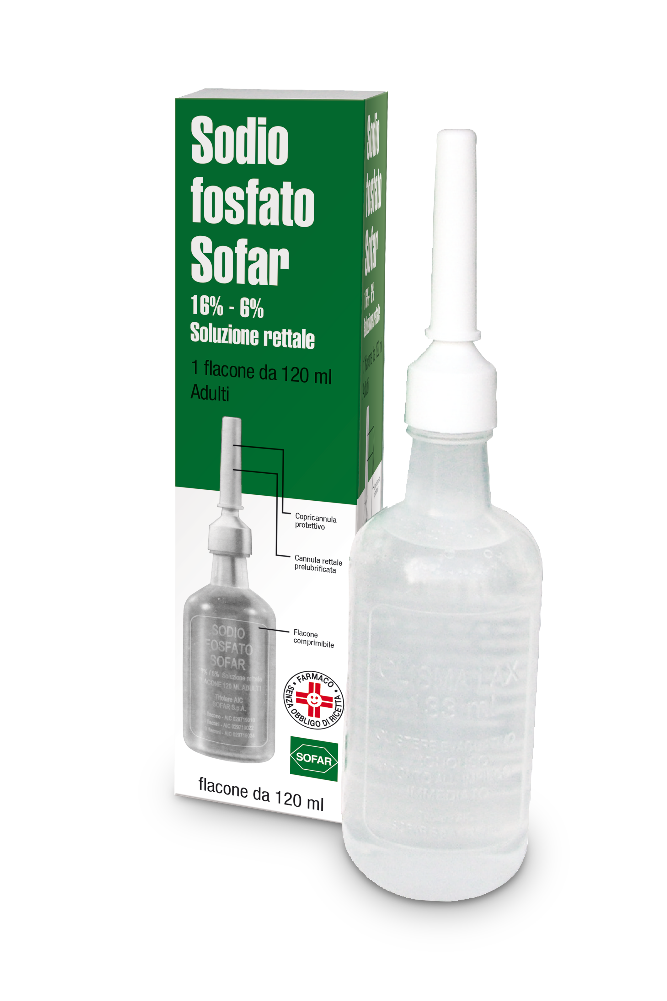 SODIO FOSFATO SOF*RETT 120ML - Farmaunclick.it